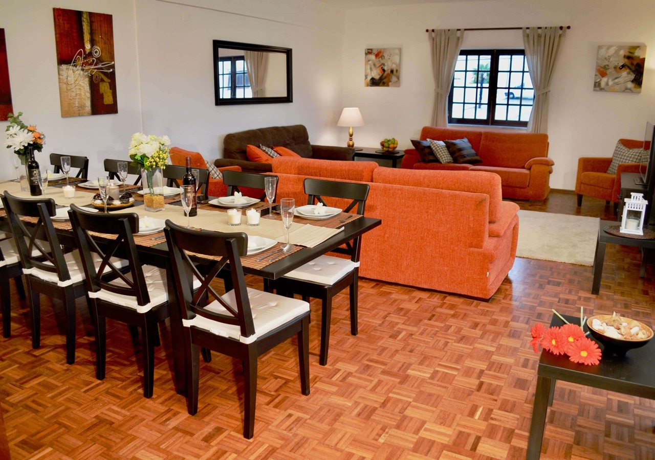 Dining Room In Beautiful Villa