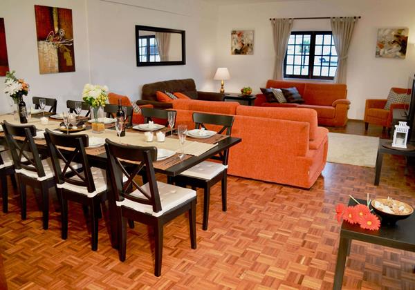 Dining Room In Beautiful Villa
