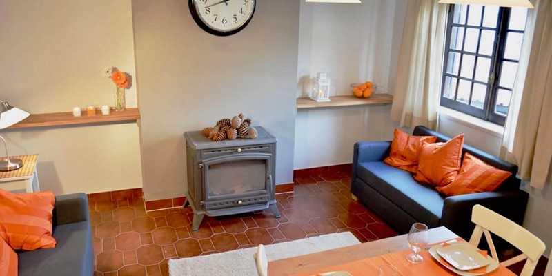 Seating Area With Salamander Heater