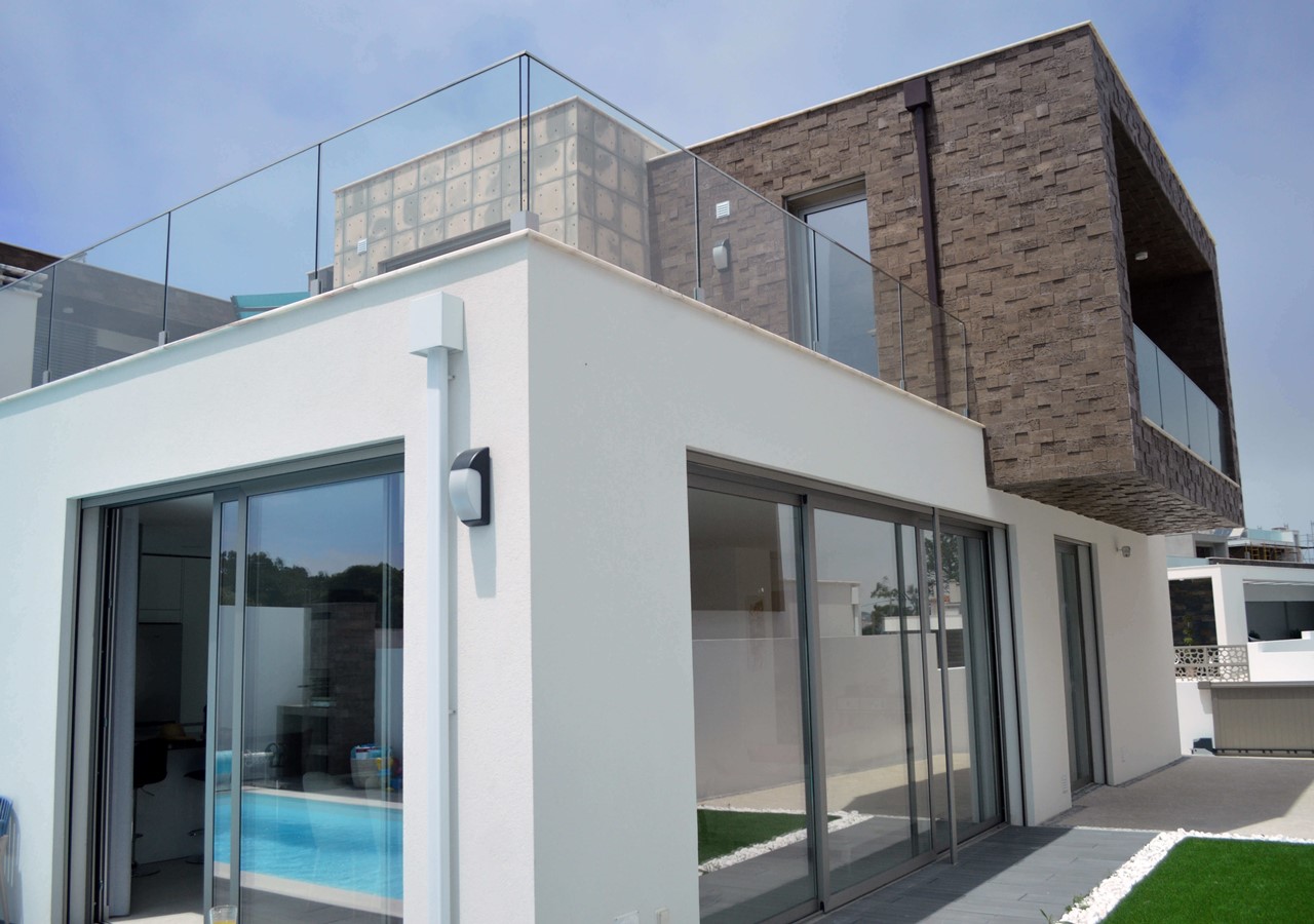 Outside view of the villa