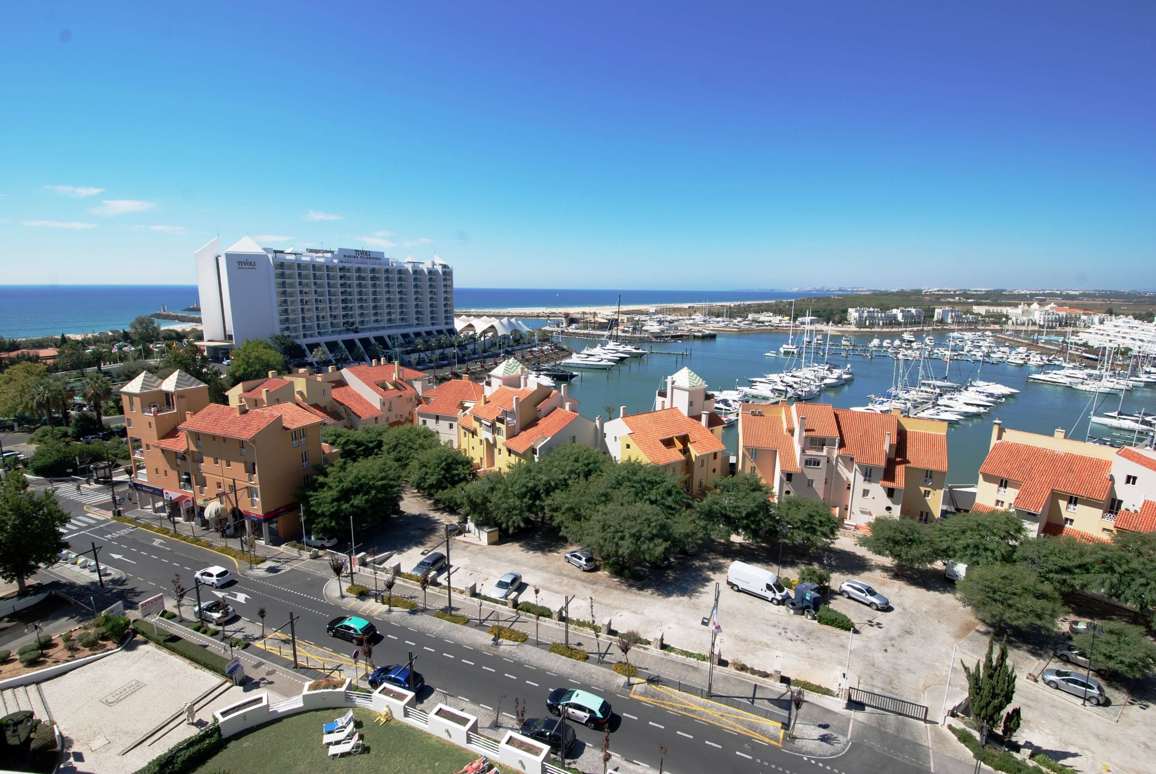 View over Marina of Vilamoura