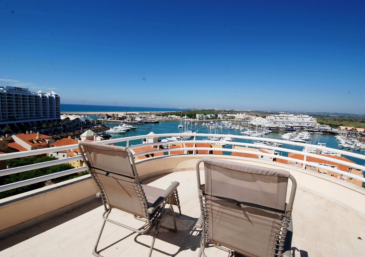 Breathtaking view over the sea