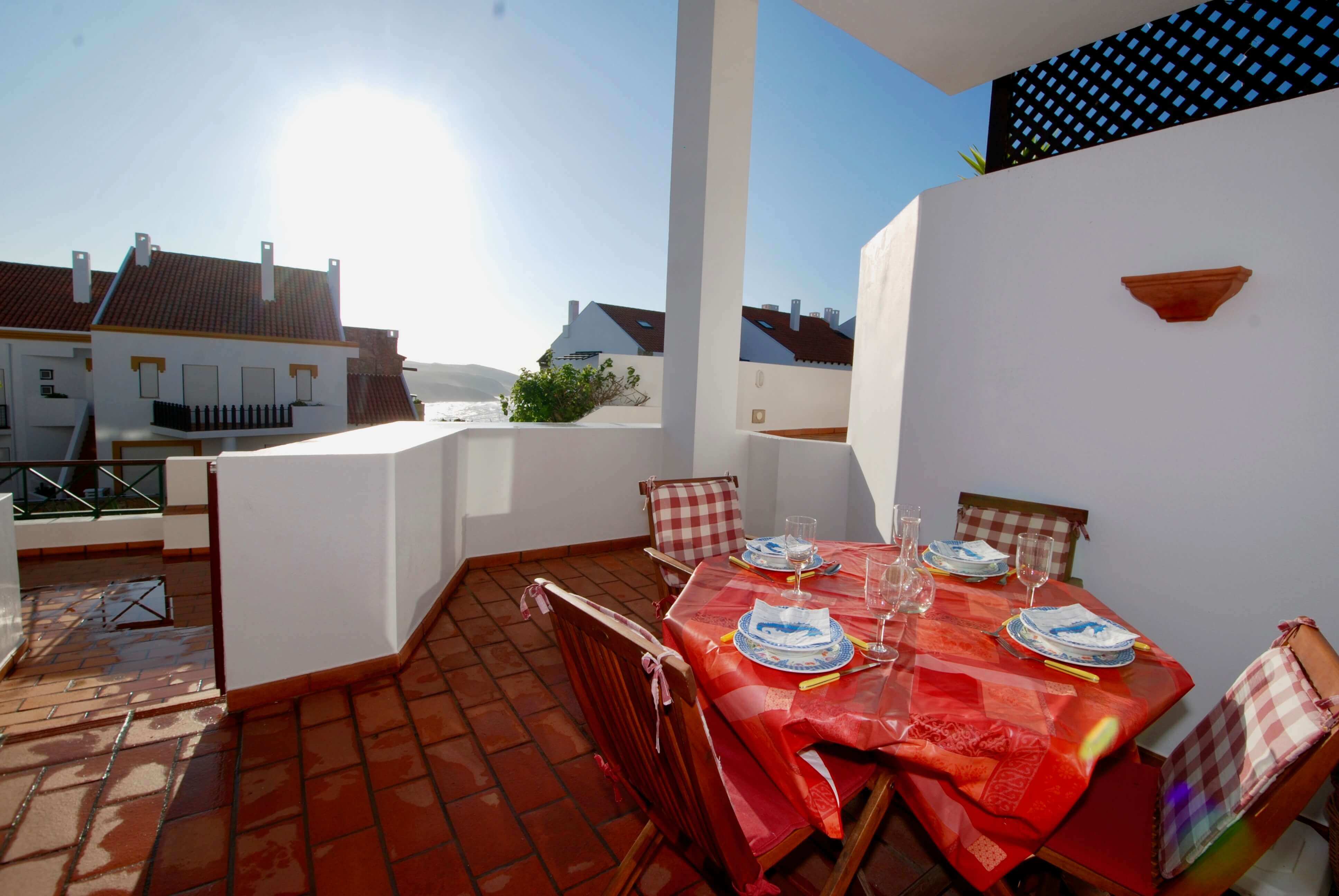 Balcony With Dining Area