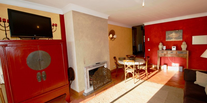 Lounge With LCD TV