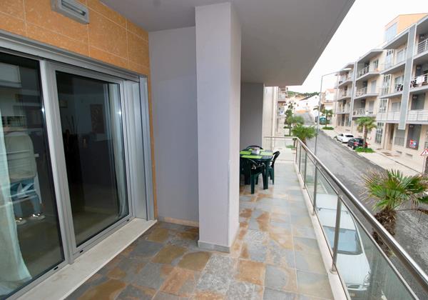 Balcony From The Lounge Kitchen