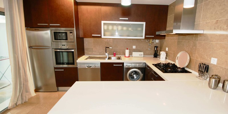 Large And Modern Kitchen In Holiday Home Sao Martinho