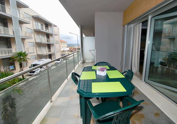 Large Balcony With Dining Area