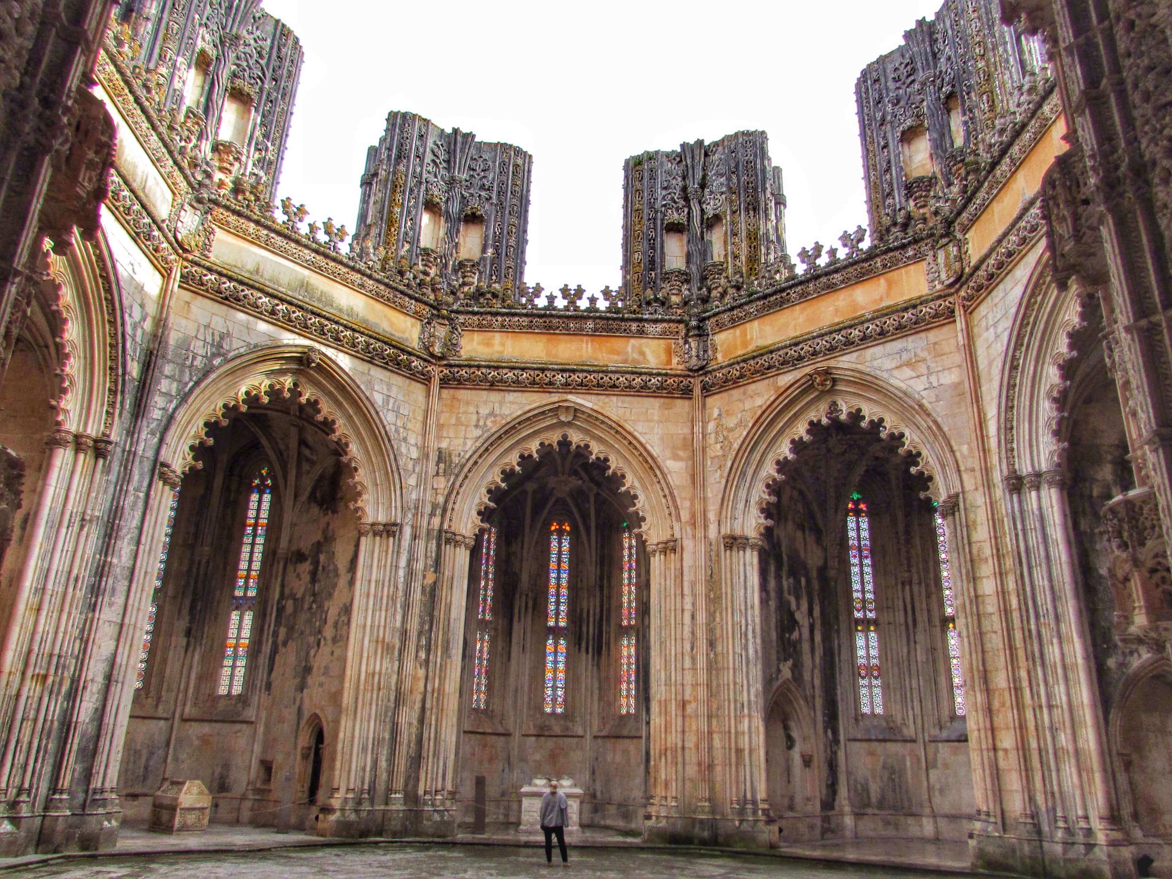 Unfinished Chapels At The Monastery Of Batalha