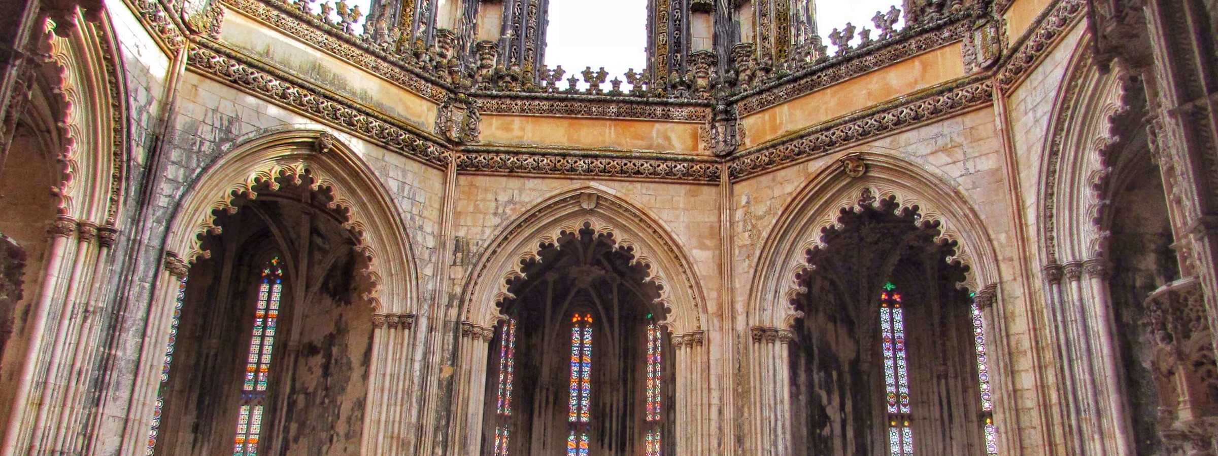 Unfinished Chapels At The Monastery Of Batalha