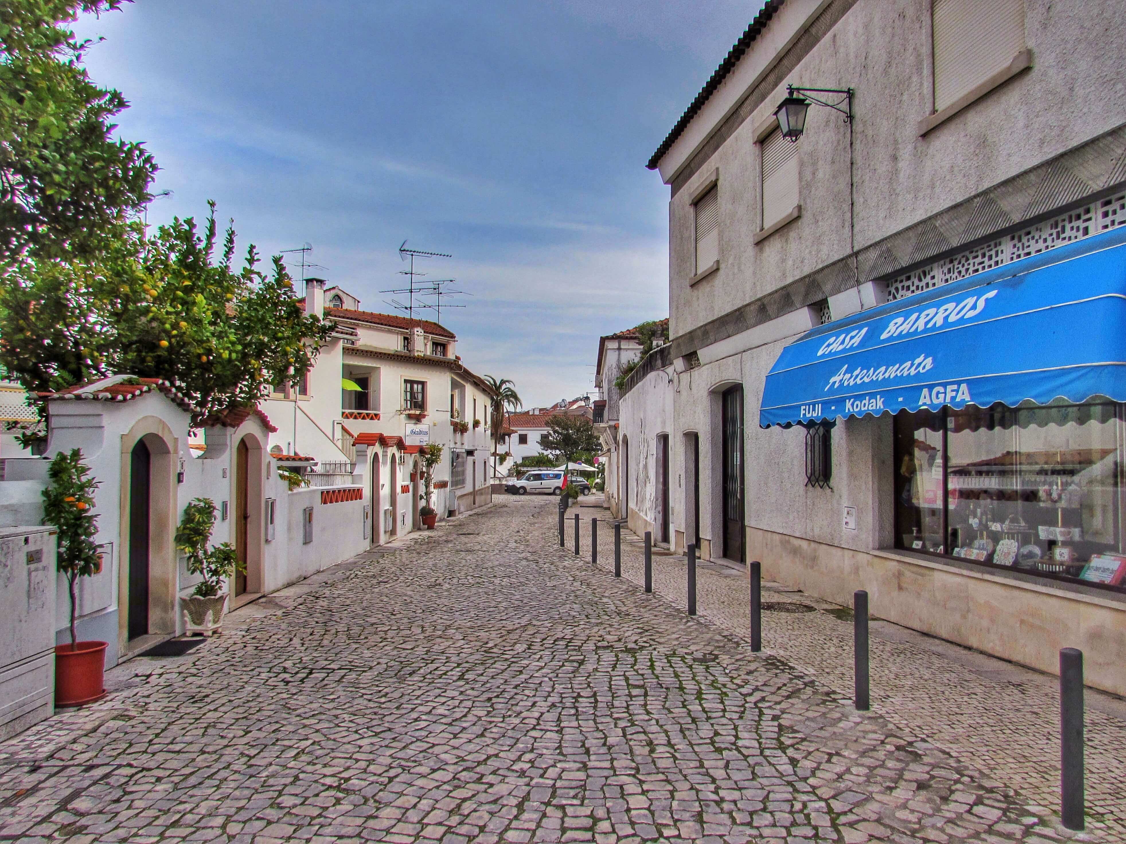 Cobbled Lanes Full Of Quaint Cafes