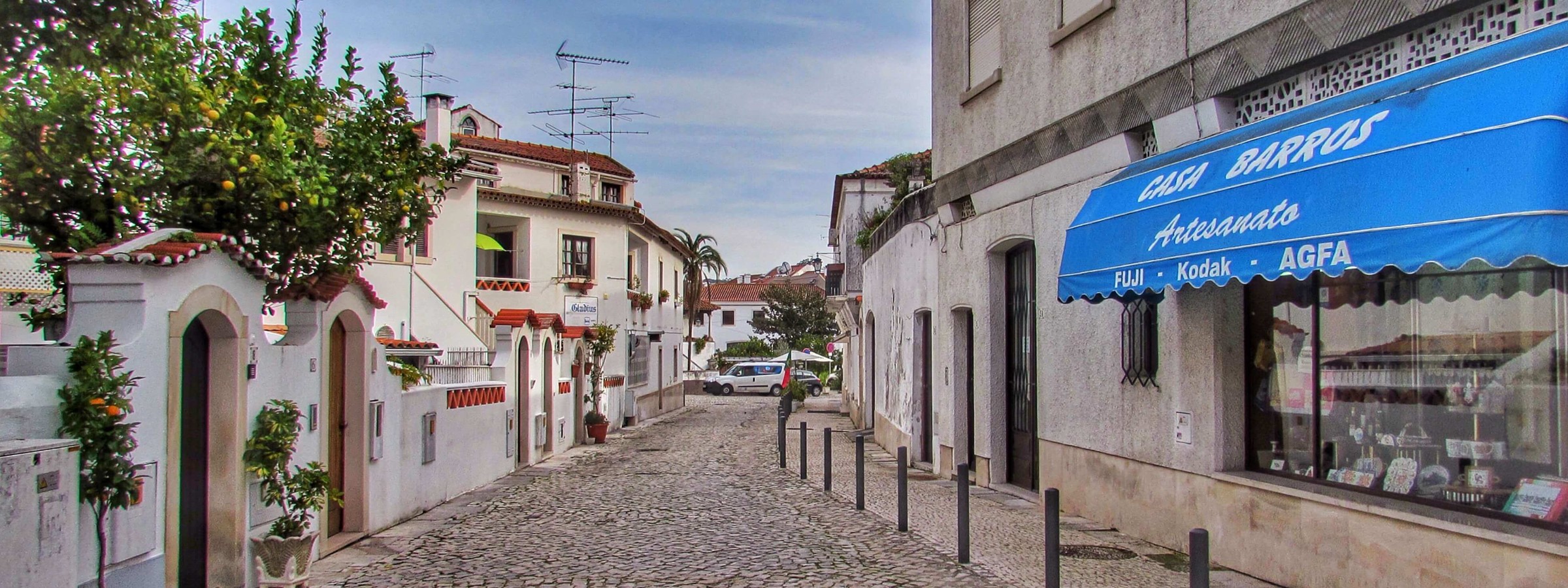 Cobbled Lanes Full Of Quaint Cafes