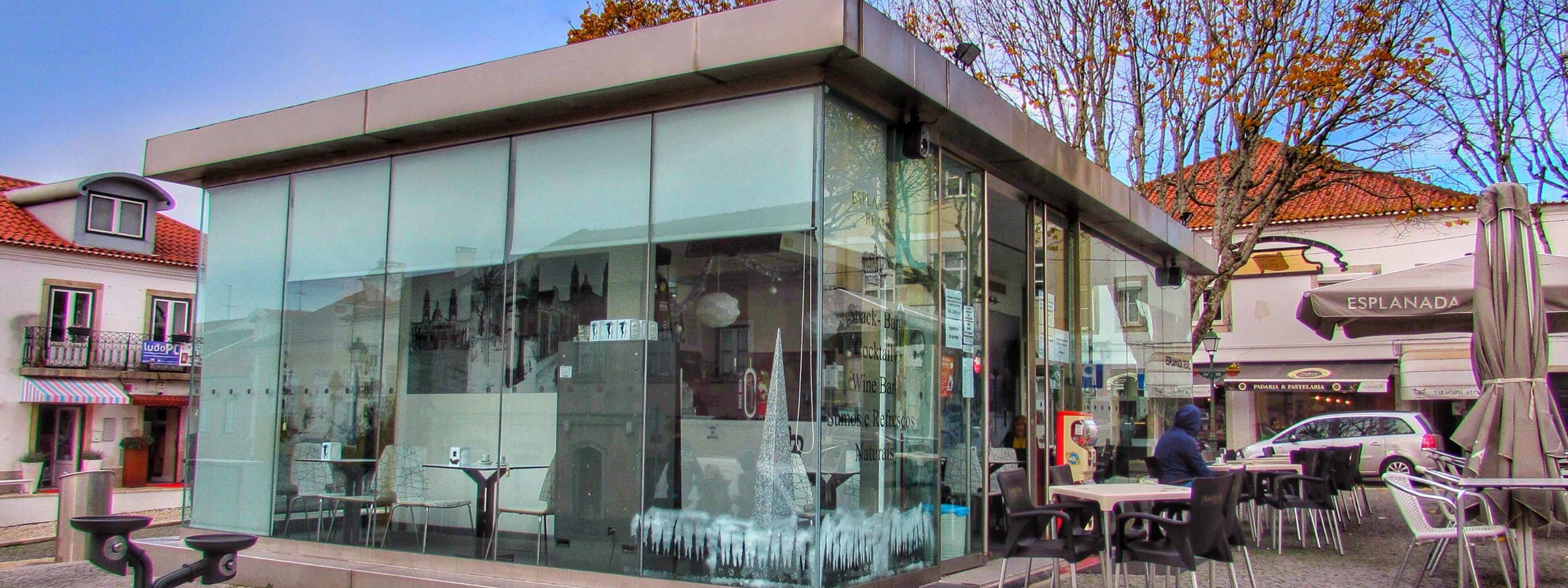 A Drink In The Square In Mafra