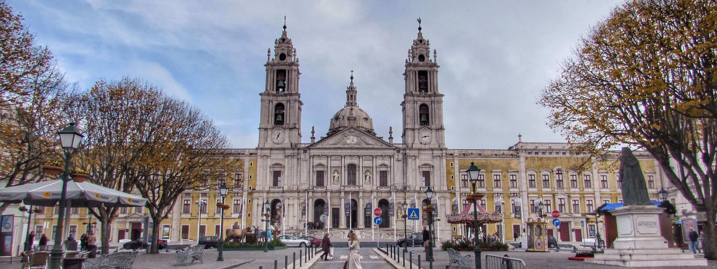 Many Spots For A Drink In The Shadows Of The Palace Of Mafra