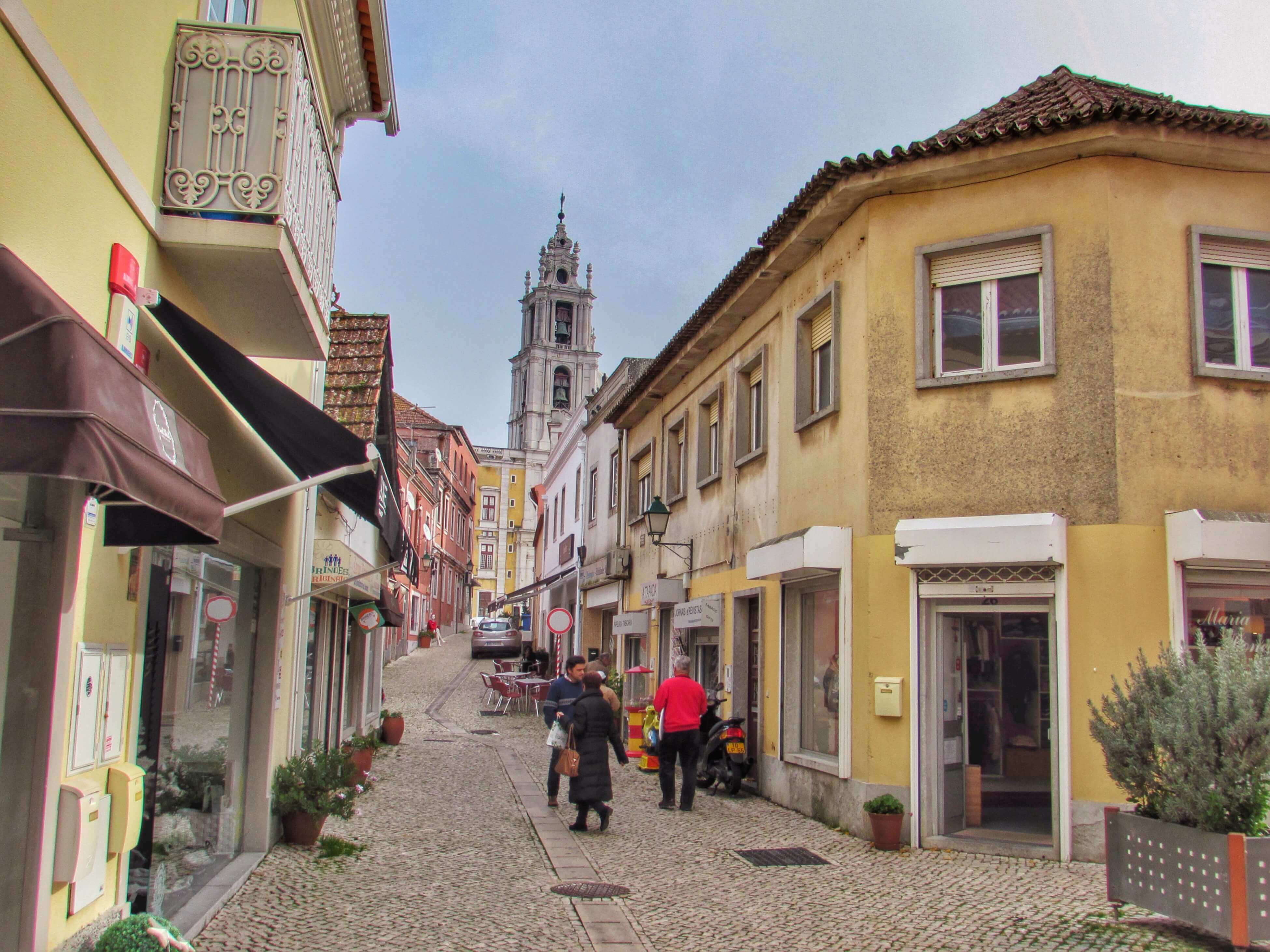 Abundant Old Town Shops In Mafra