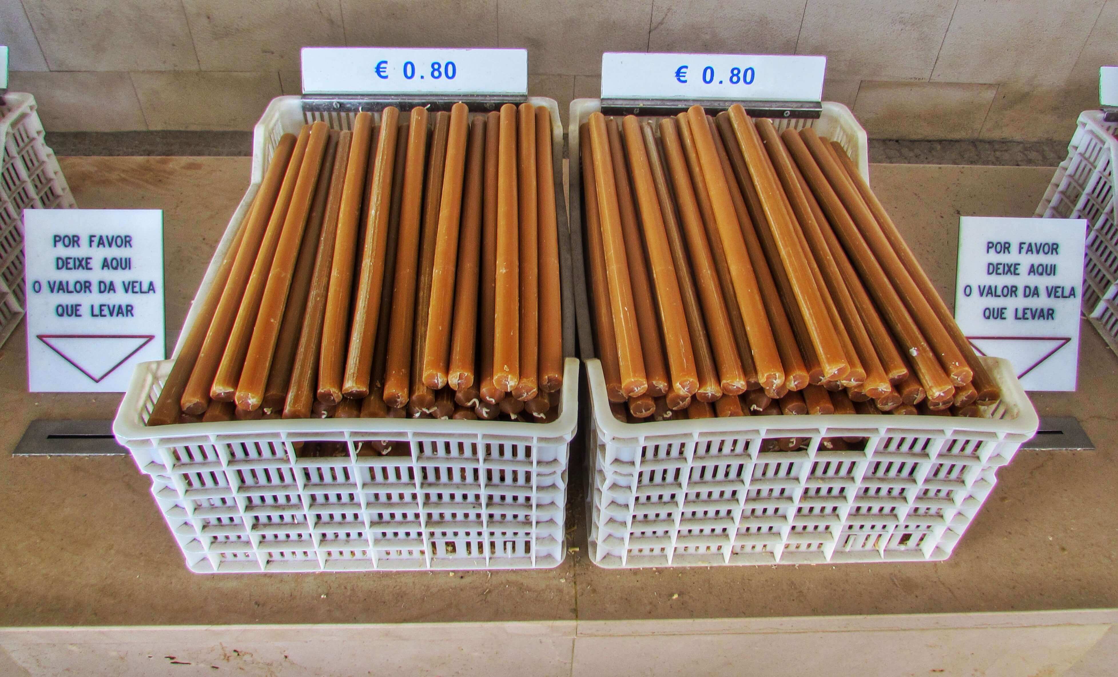 The Chapel Of Apparitions Candles For Offerings