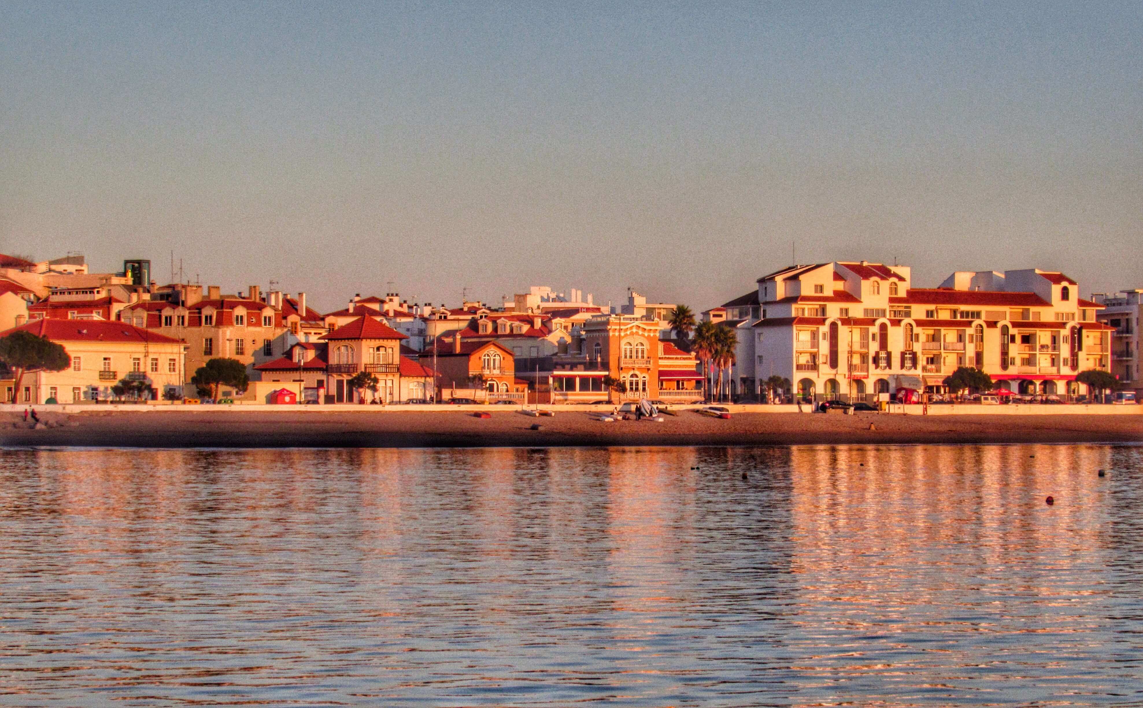 Shops Are Hopping At Sunset In Sao Martinho Do Porto