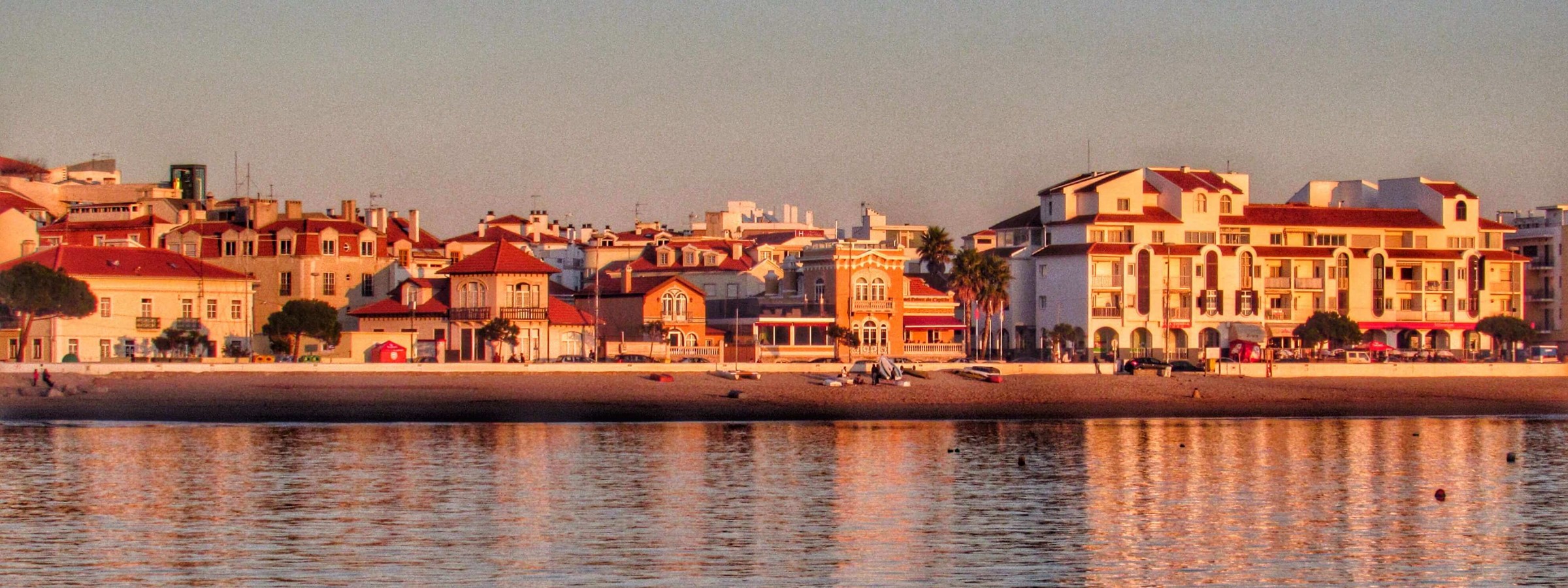 Shops Are Hopping At Sunset In Sao Martinho Do Porto