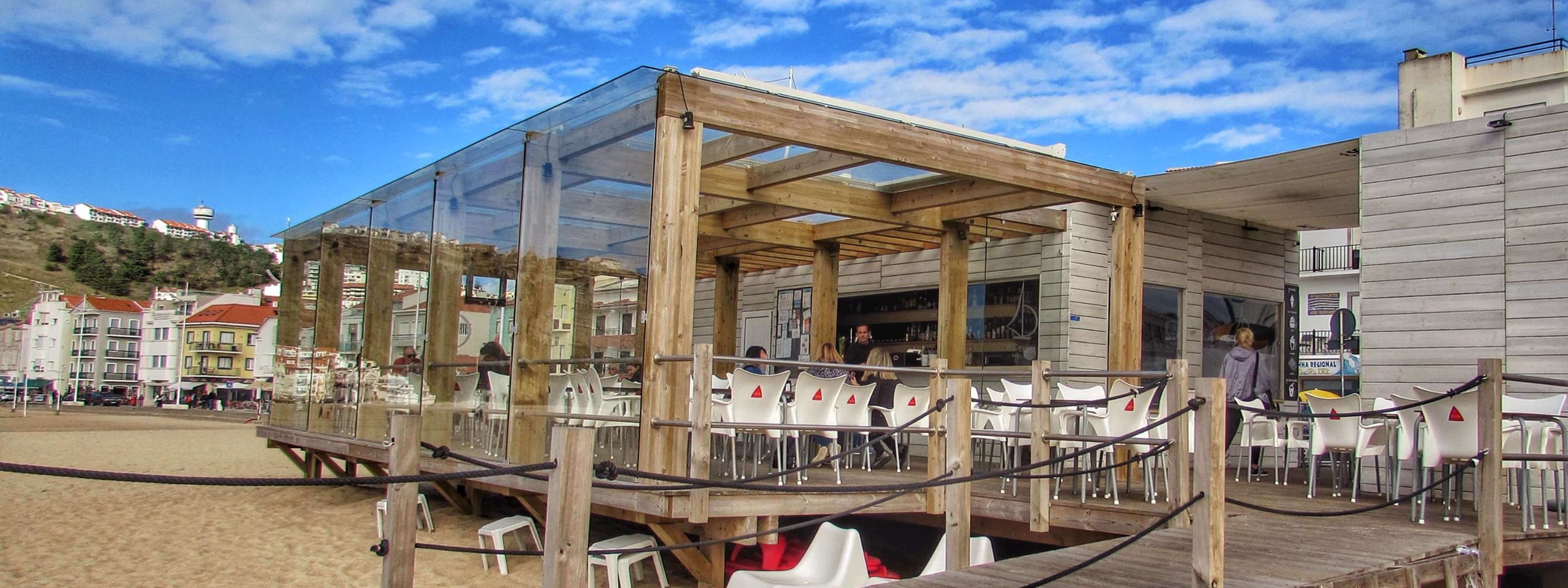 Perfect Spot On The Beach For A Casual Bite