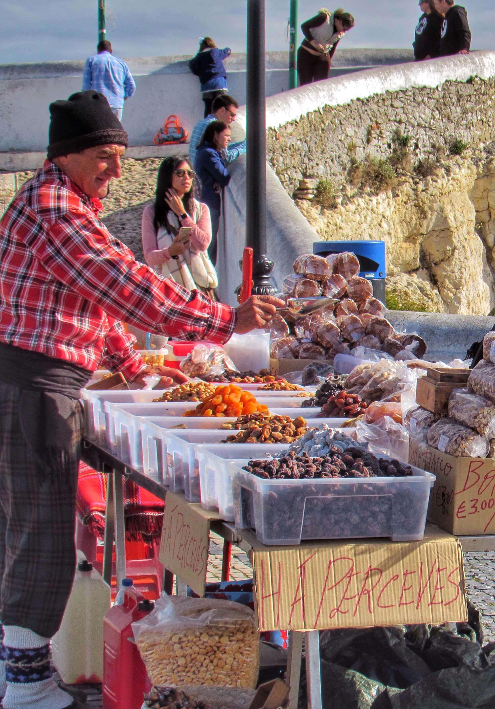 Local Vendors In Traditional Dress