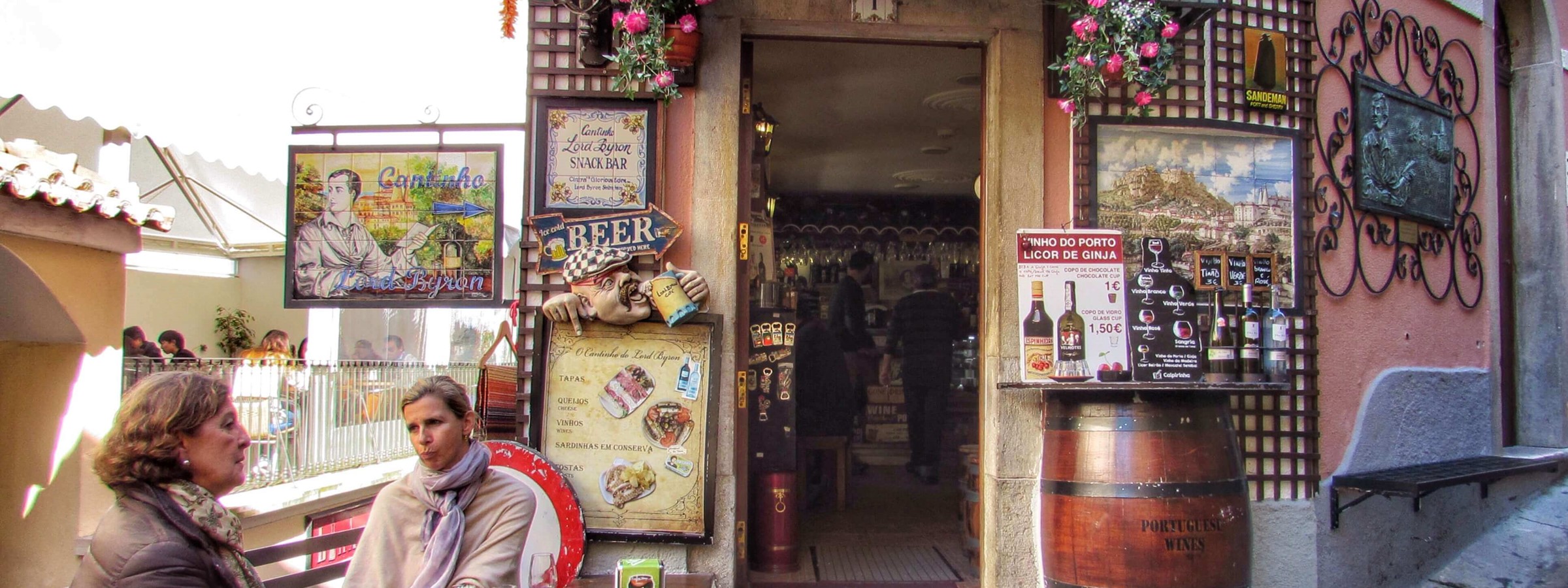 Picturesque Spot For A Drink In Sintra