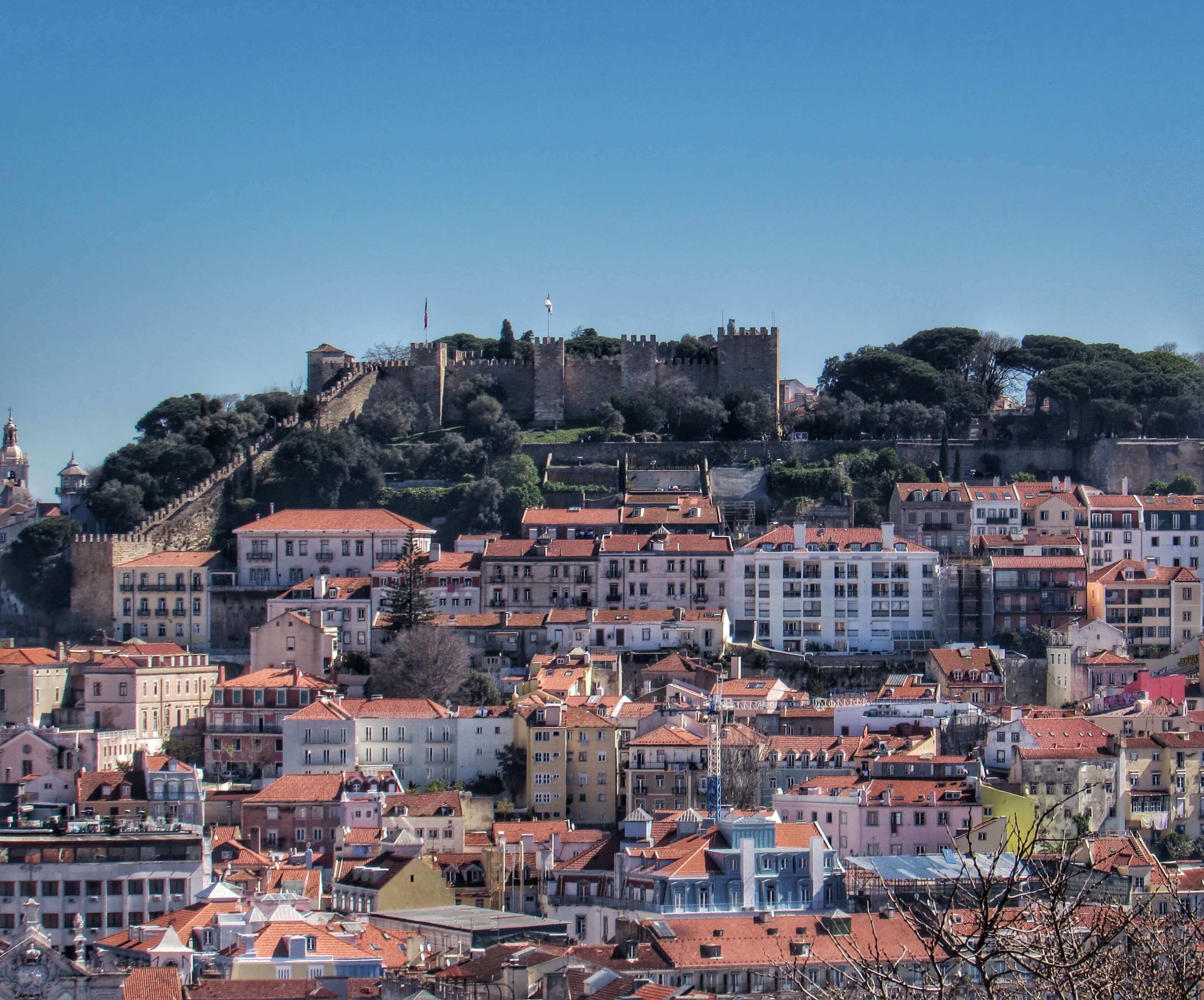 Sweeping Views From Hilltop Bars In Lisbon