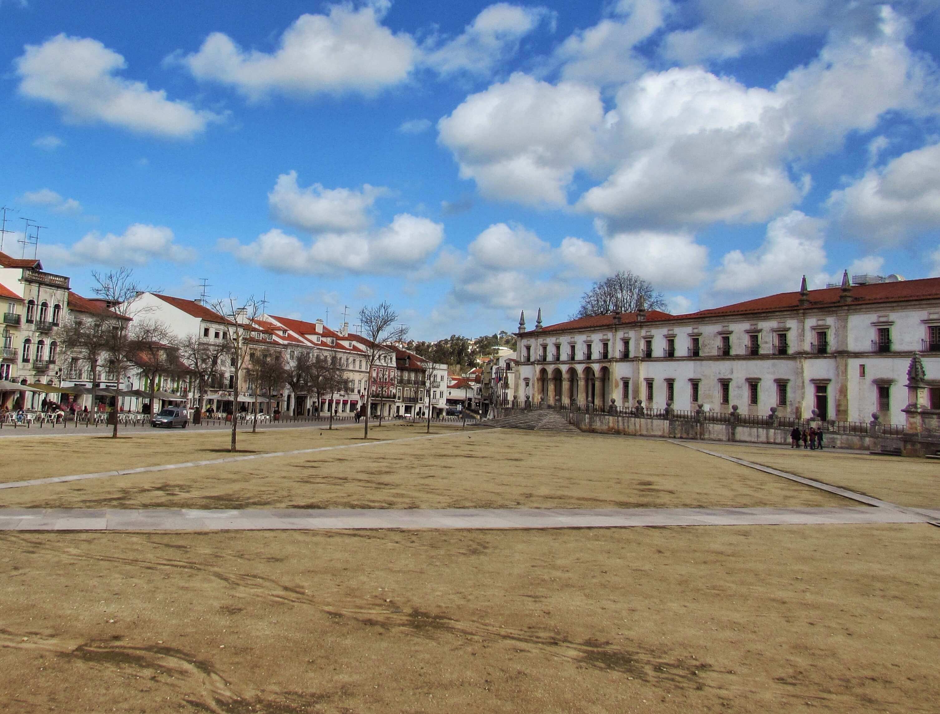 Main Square Of Alcobaca