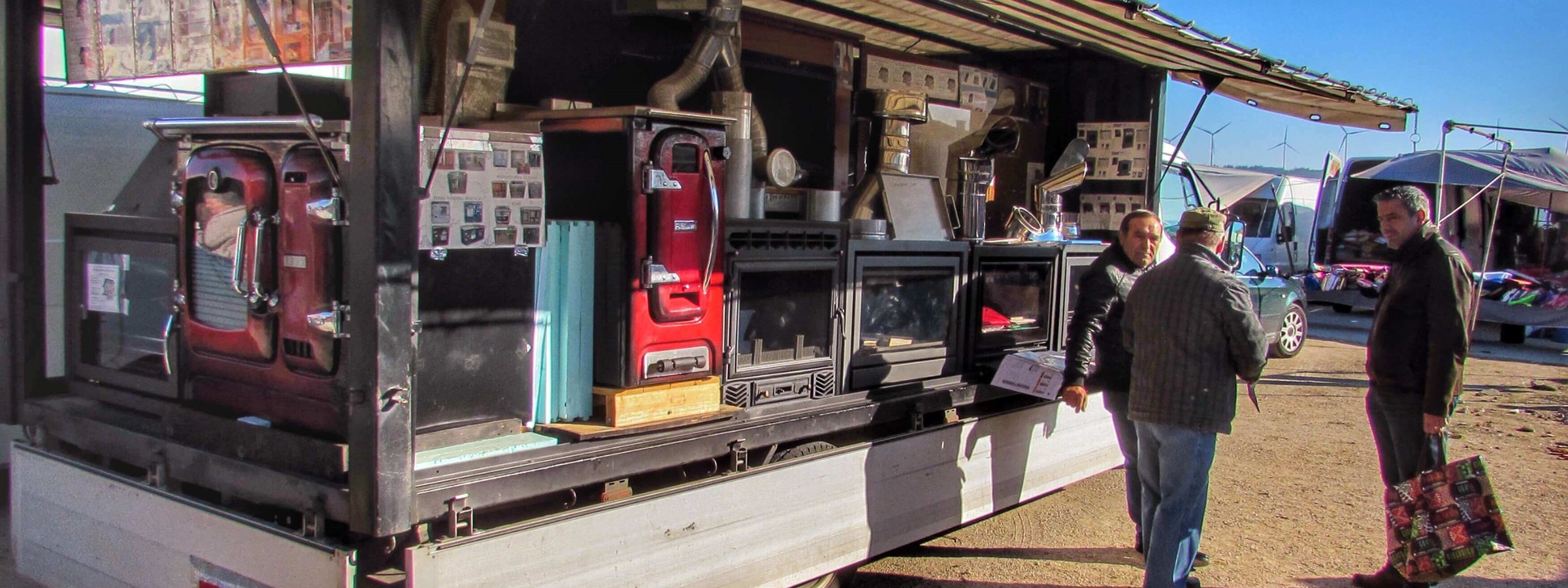 Many Spots For A Drink At The Weekly Market In Rio Maior