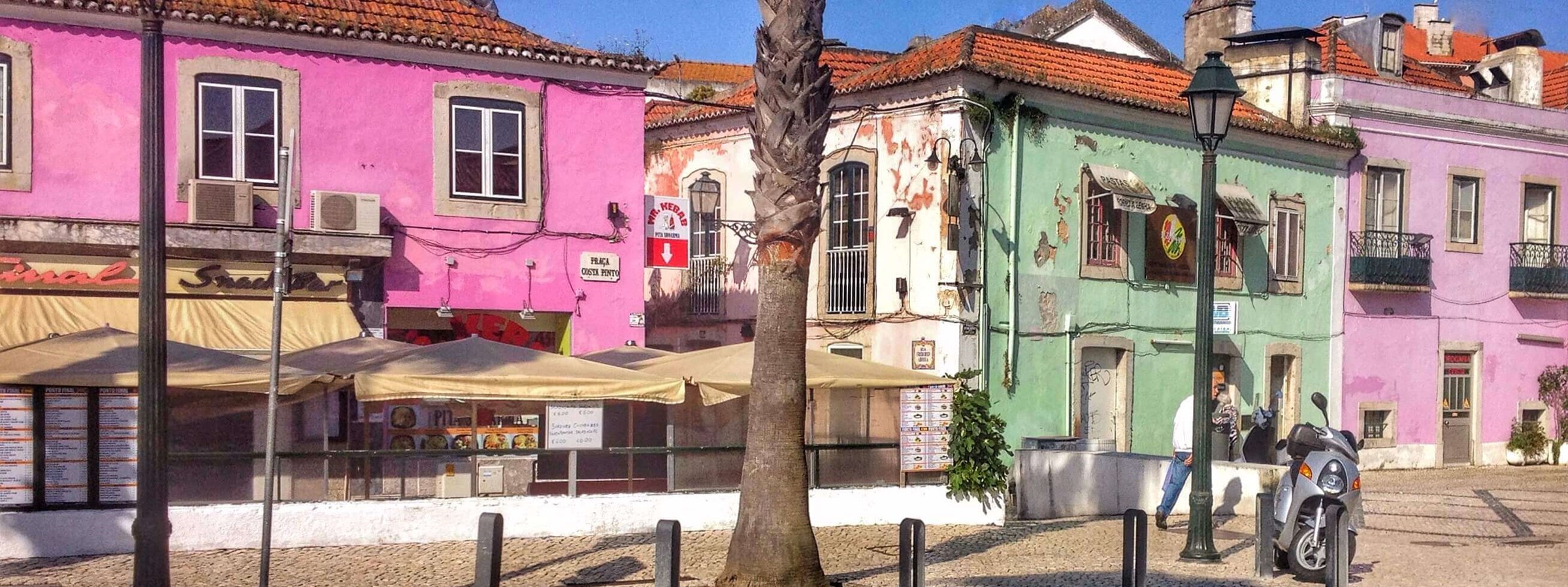 Pretty Squares Just Blocks From The Beach Make Shopping In Cascais A Breeze