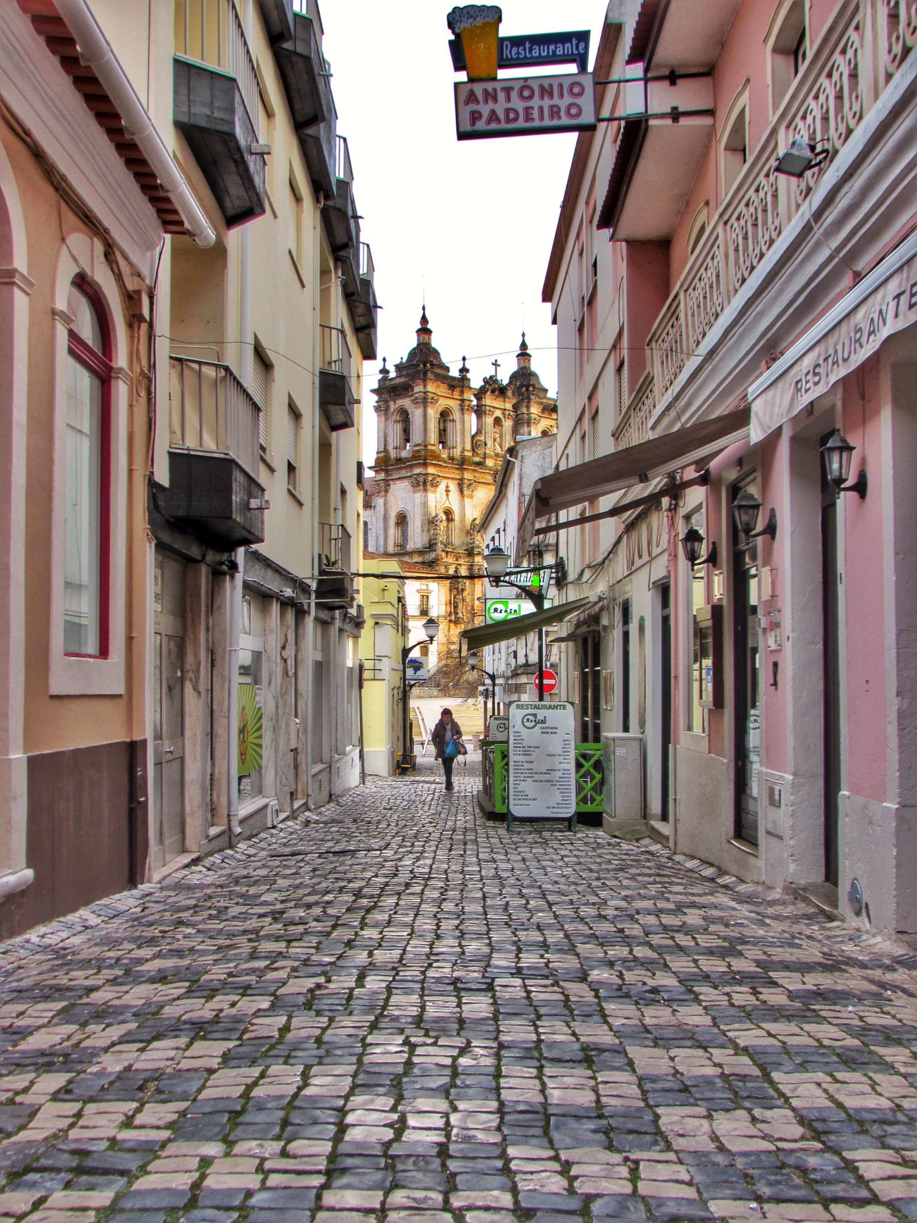 Shopping In The Historic Center Of Alcobaca