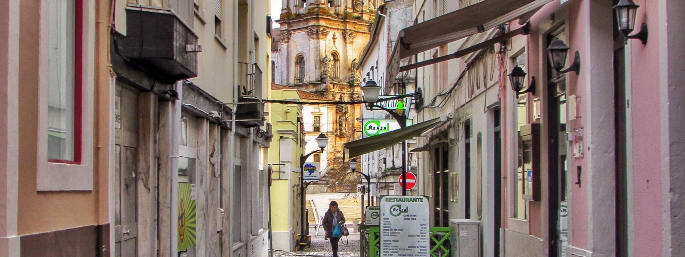 Shopping In The Historic Center Of Alcobaca