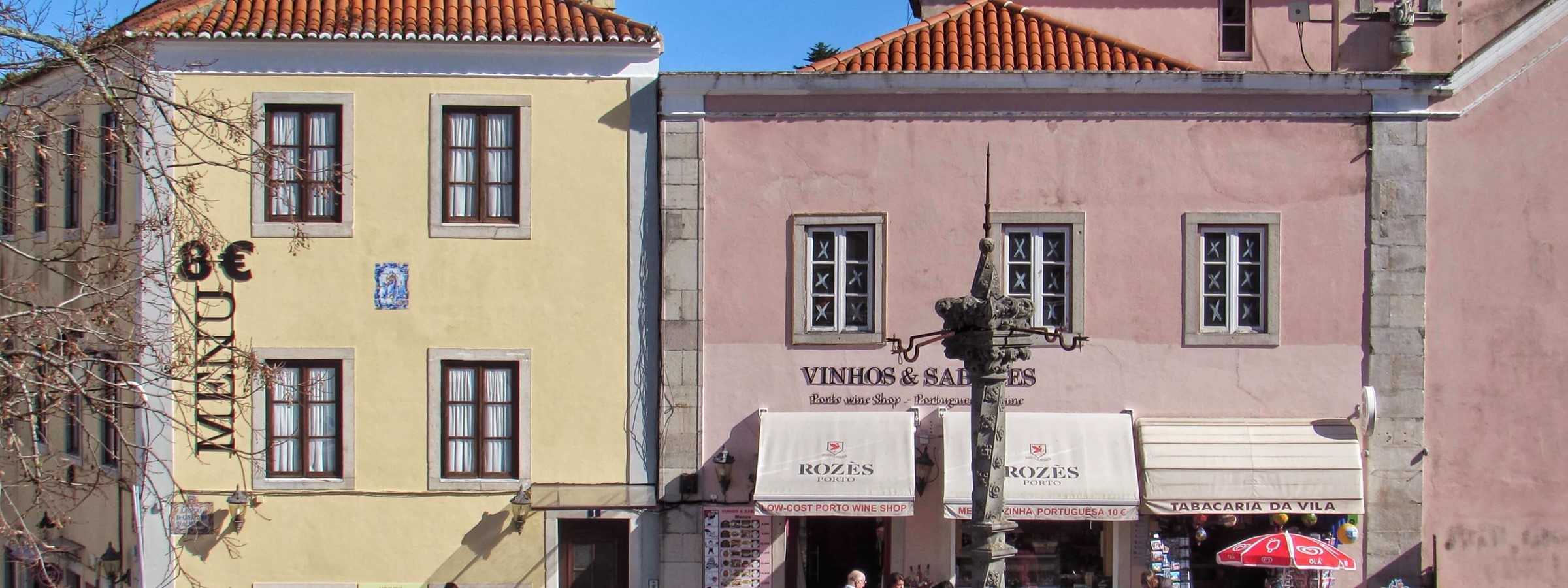 Stunning Squares Full Of Restaurants In Historic Sintra