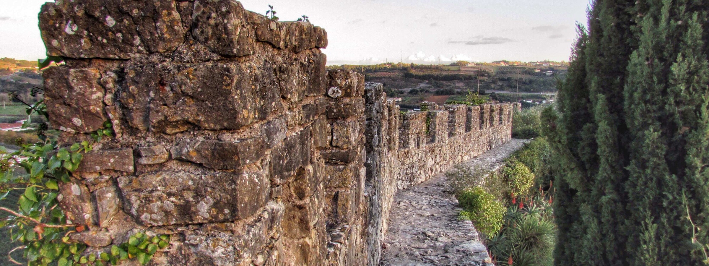 Walk The Wall In Obidos If You Dare