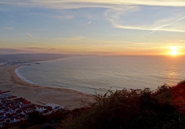 Nazaré sunset