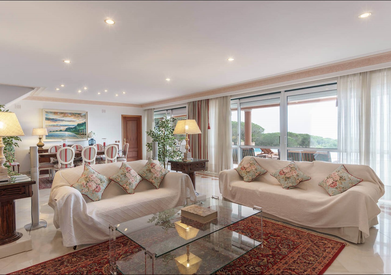 Beautiful sitting area