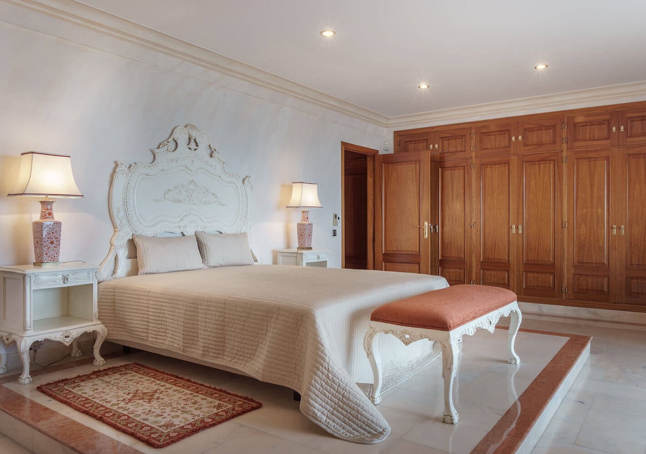 Beautifully decorated double bedroom