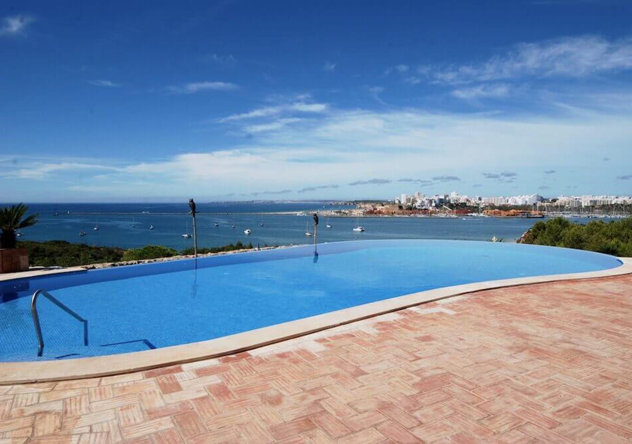 Beautiful infinity pool