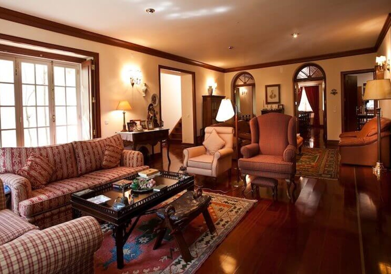 Comfortable and well decorated lounge